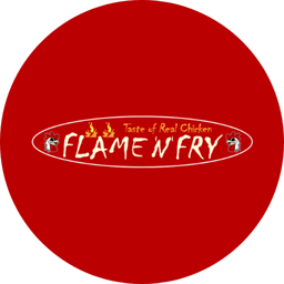 Flame 'N' FRY  logo.